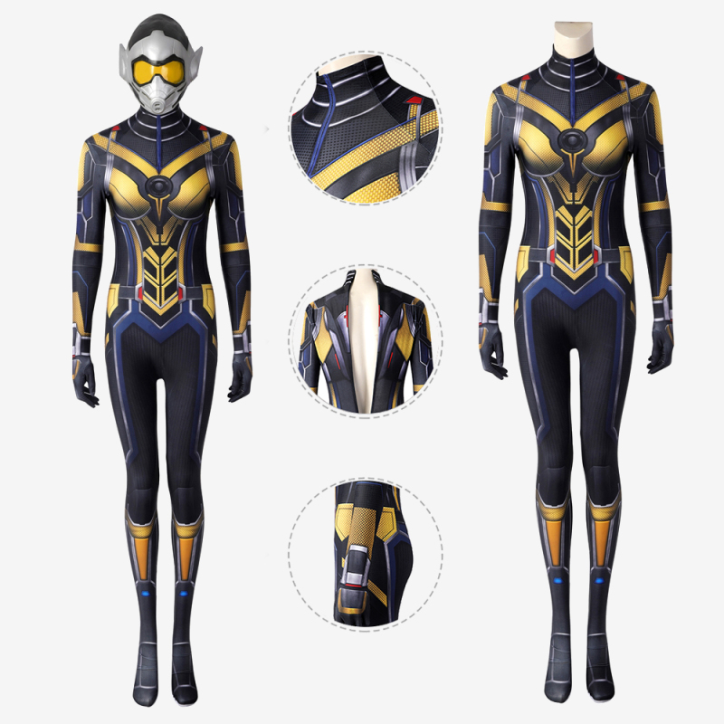 Ant-Man and the Wasp Quantumania Hope Wasp Bodysuit Costume Cosplay Unibuy