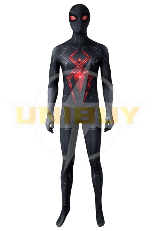 Spider-Man Dark Suit Costume Cosplay Bodysuit Unibuy