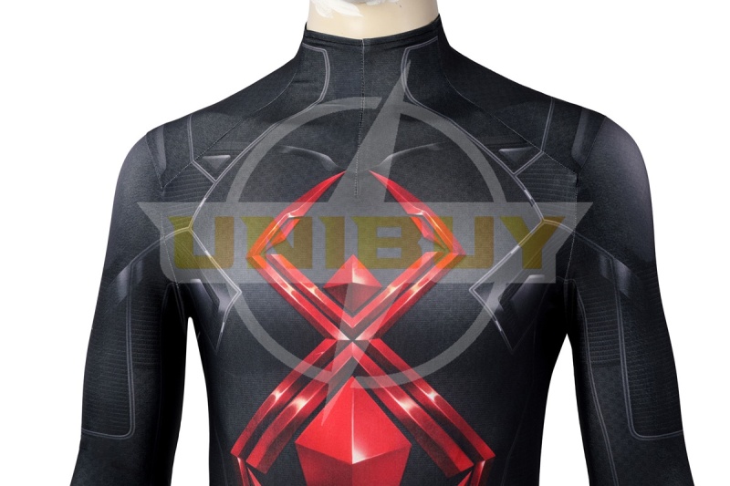 Spider-Man Dark Suit Costume Cosplay Bodysuit Unibuy