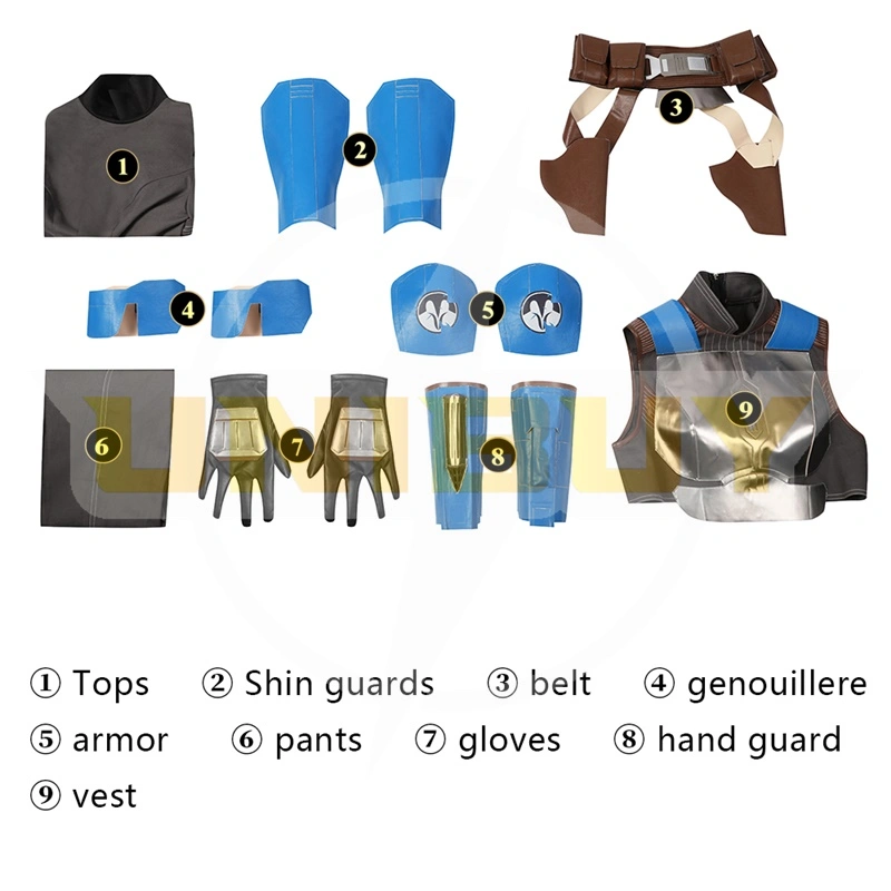 The Mandalorian Season 3 Bo-Katan Kryze Costume Cosplay Suit Unibuy