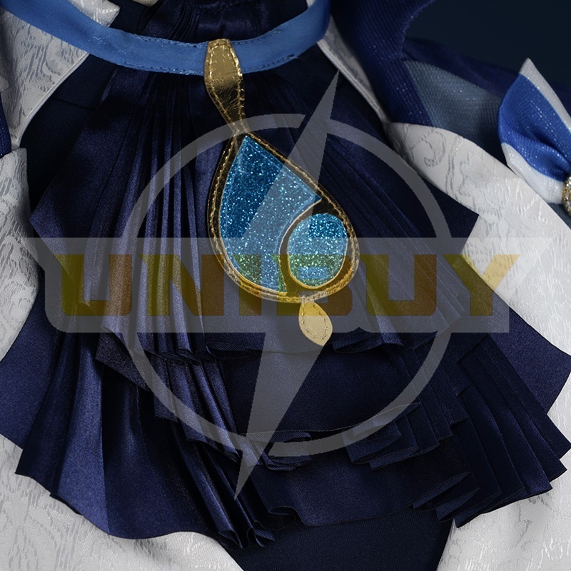 Genshin Impact Focalors Dress Costume Cosplay Suit Unibuy