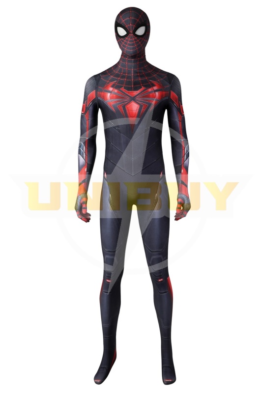 PS5 Spider-Man Miles Morales Advanced Tech Suit Costume Cosplay Unibuy