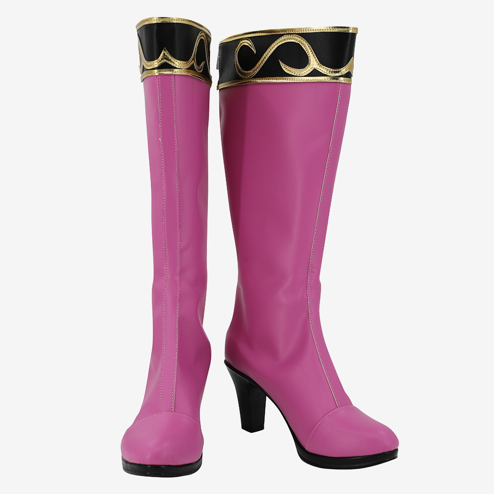 Pink rangers Cosplay Shoes Women Boots Super Sentai Unibuy