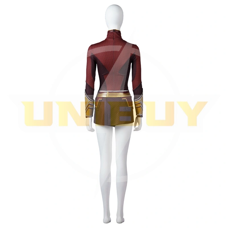 Shazam! Fury of the Gods Mary Batson Costume Cosplay Suit with Cloak Unibuy