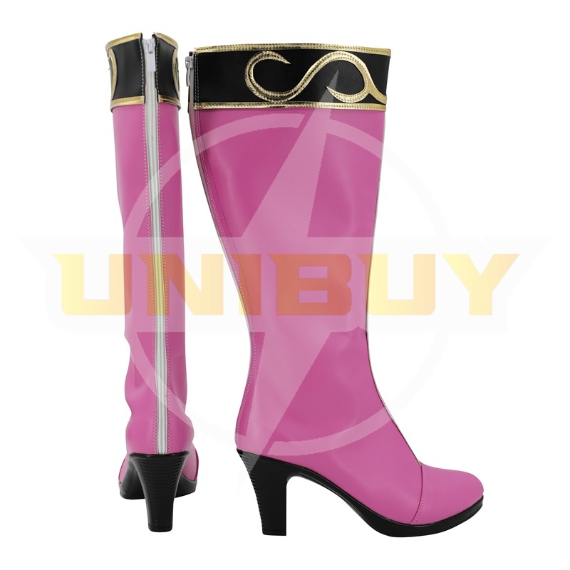 Pink rangers Cosplay Shoes Women Boots Super Sentai Unibuy