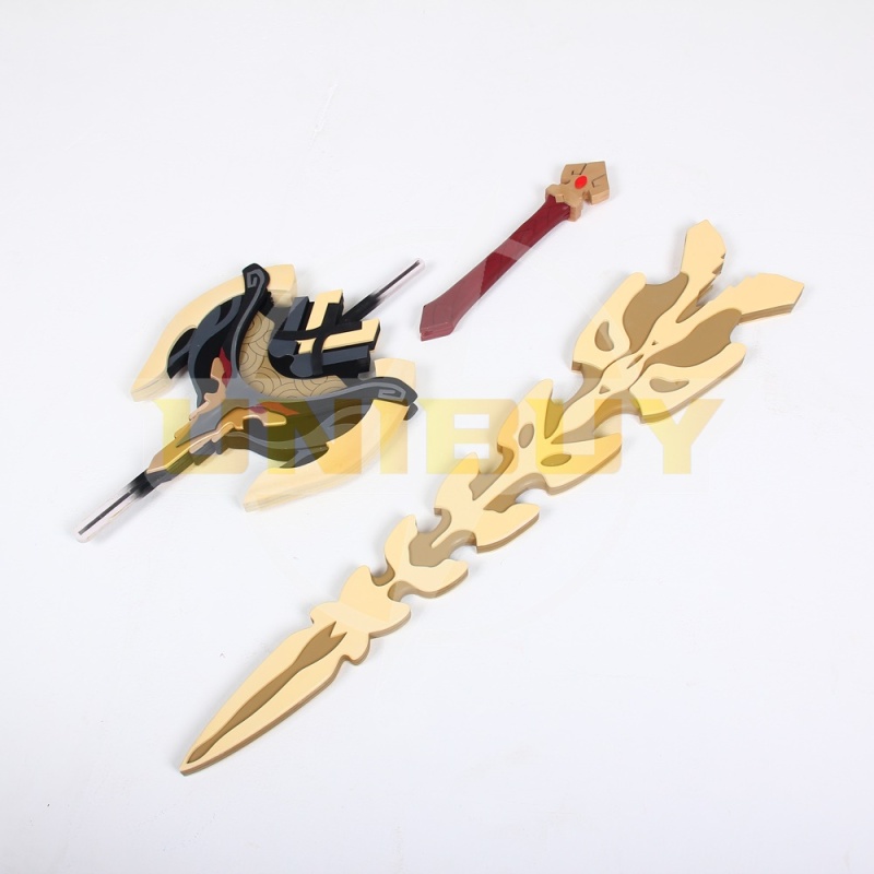 Genshin Impact Serpent Spine Sword Prop Cosplay Unibuy