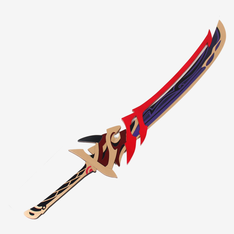 Genshin Impact Redhorn Stonethresher Sword Prop Cosplay Ver.1 Unibuy