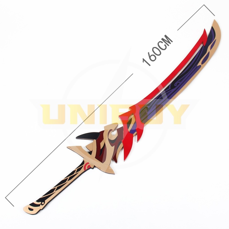 Genshin Impact Redhorn Stonethresher Sword Prop Cosplay Ver.1 Unibuy