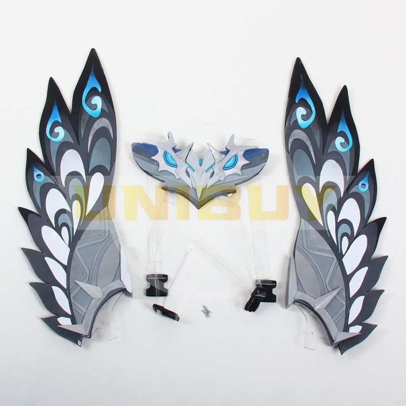 Genshin Impact Wings of Concealing Snow Prop Cosplay Unibuy