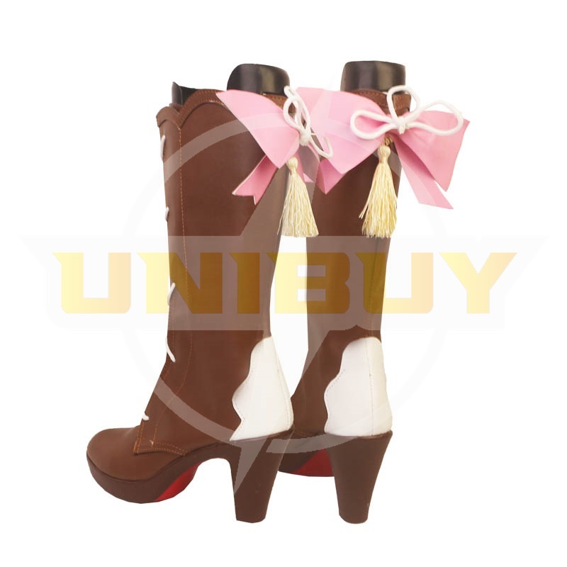 Genshin Impact Kamisato Ayaka Shoes Cosplay Women Boots Unibuy