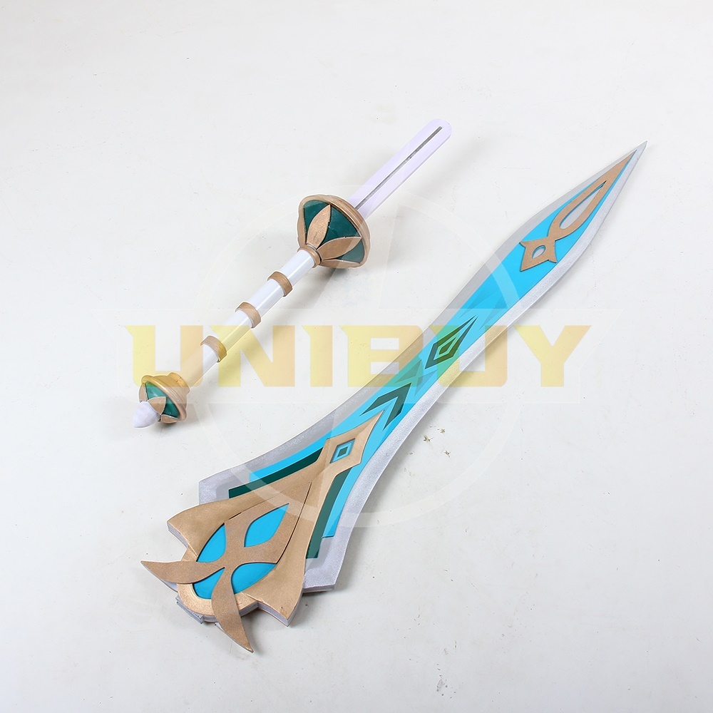 Genshin Impact Makhaira Aquamarine Sword Prop Cosplay Ver.1 Unibuy