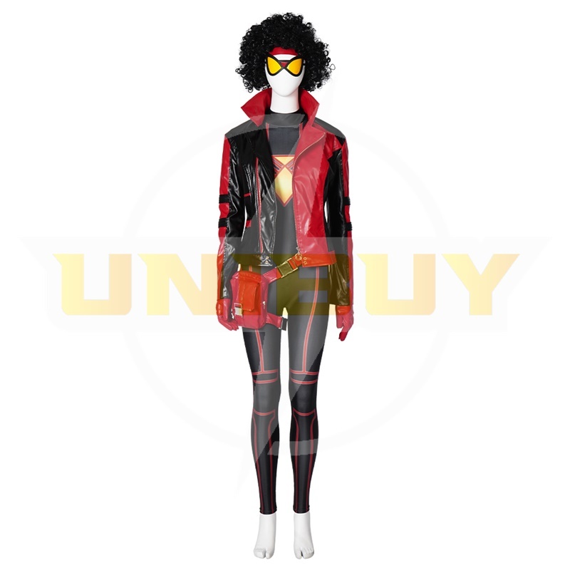 Spider-Woman Costume Cosplay Suit Spider Man: Into the Spider Verse Unibuy