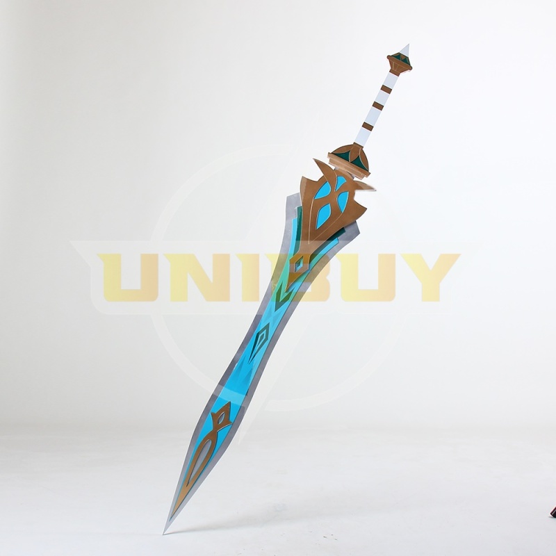 Genshin Impact Makhaira Aquamarine Sword Prop Cosplay Unibuy