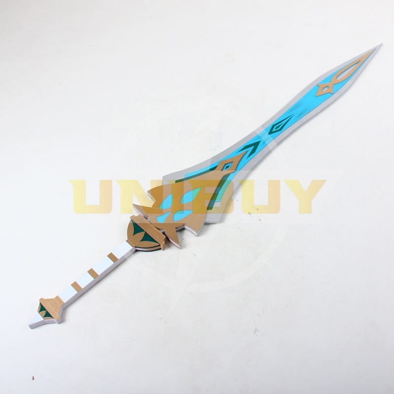 Genshin Impact Makhaira Aquamarine Sword Prop Cosplay Unibuy