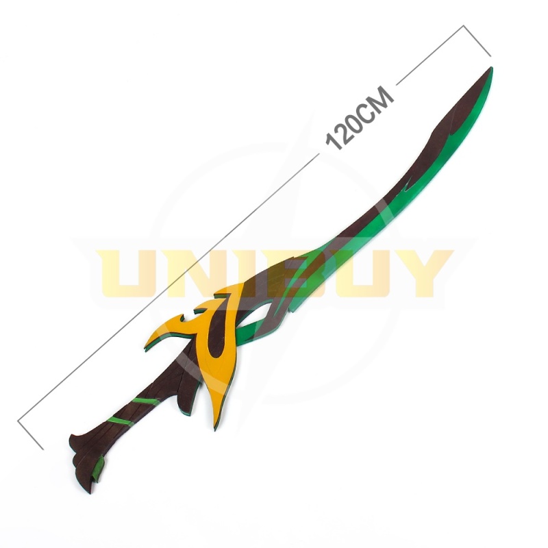 Genshin Impact Sapwood Blade Sword Prop Cosplay Unibuy