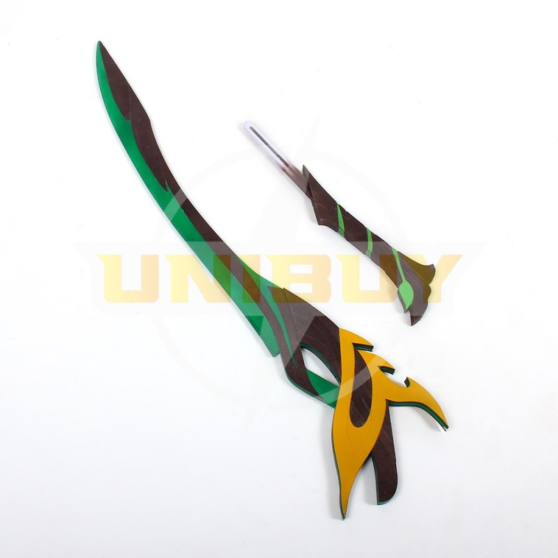 Genshin Impact Sapwood Blade Sword Prop Cosplay Unibuy