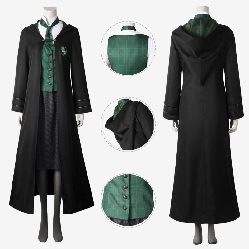 Hogwarts Slytherin Costume Cosplay Suit Female Ver. Unibuy