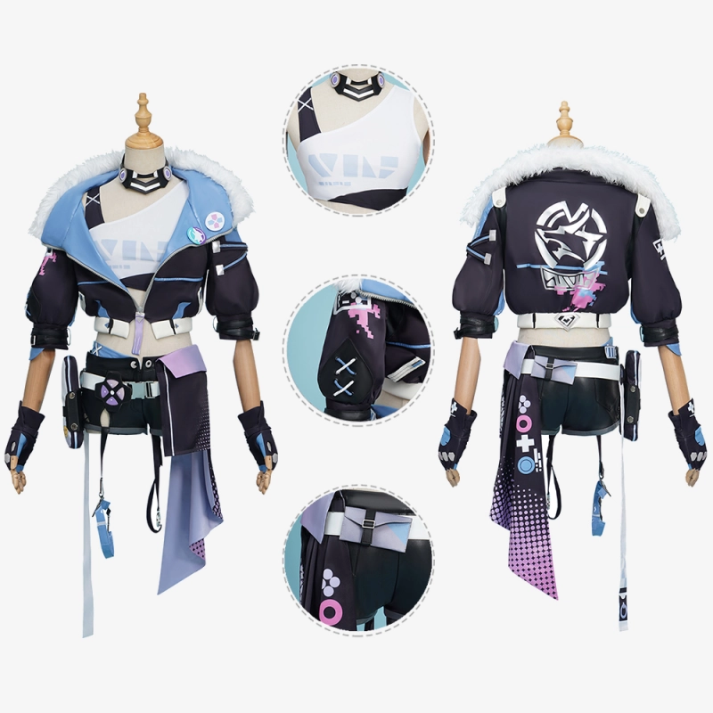 Honkai Star Rail Silver Wolf Costume Cosplay Suit Unibuy