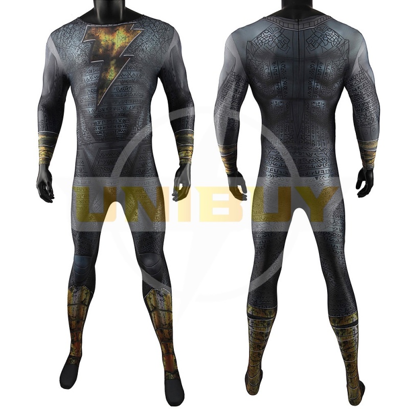 Black Adam Bodysuit Costume Cosplay Suit Teth-Adam For Kids Adult Unibuy