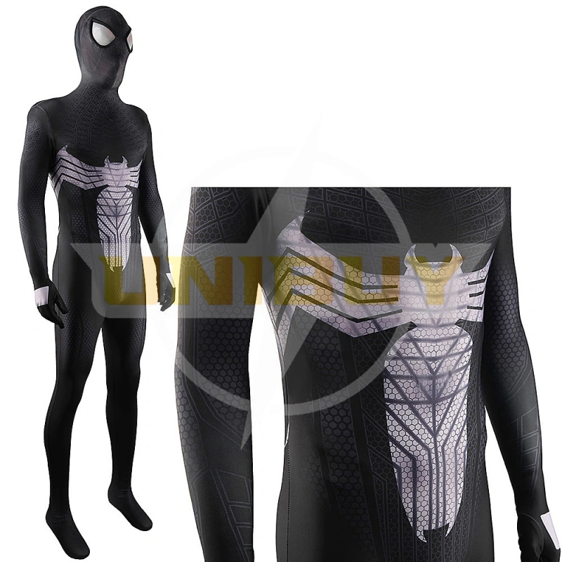 SpiderMan 3 Black SpiderMan Costume Cosplay Suit Bodysuit For Men Kids Unibuy