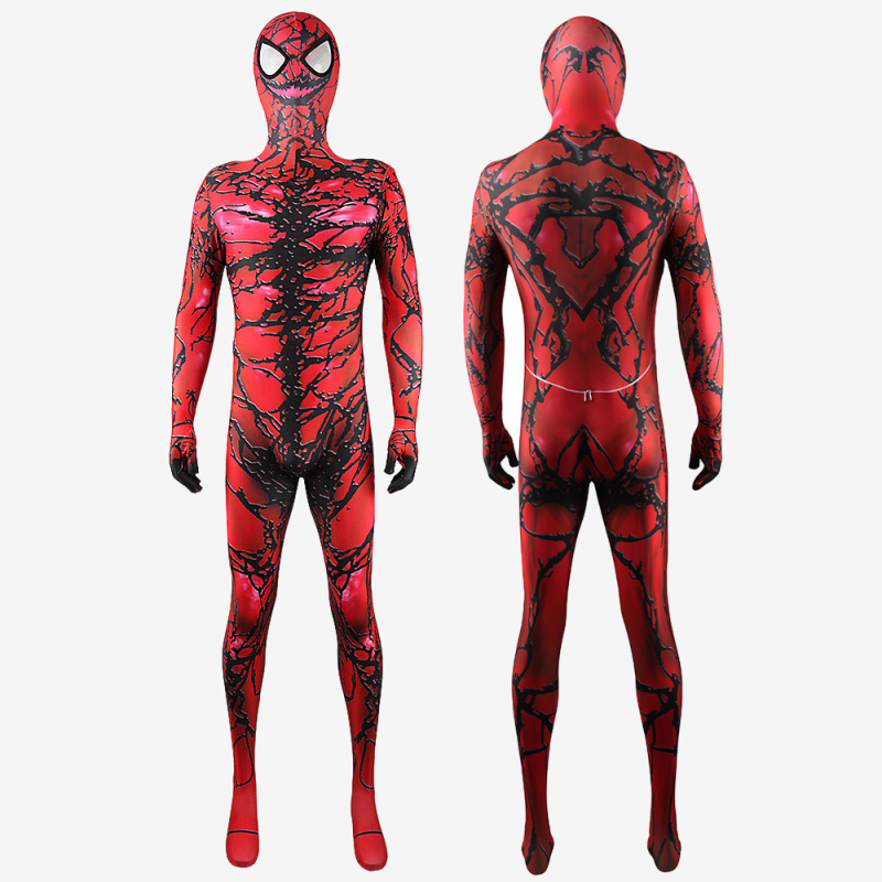 The Amazing Spider-Man Carnage Costume Cosplay Suit Bodysuit Halloween For Kids Adult Unibuy