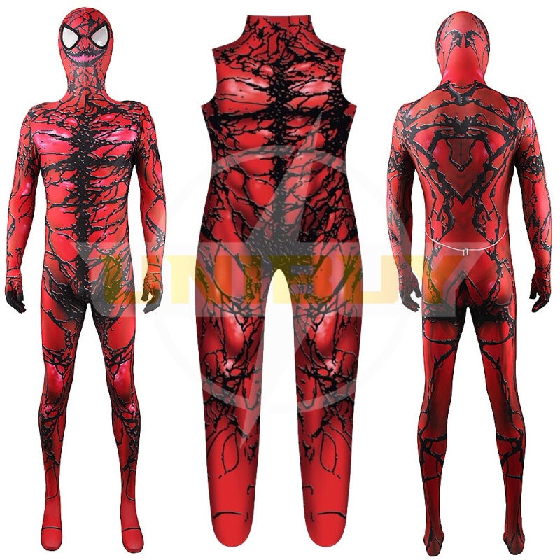 The Amazing Spider-Man Carnage Costume Cosplay Suit Bodysuit Halloween For Kids Adult Unibuy