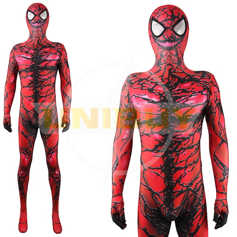The Amazing Spider-Man Carnage Costume Cosplay Suit Bodysuit Halloween For Kids Adult Unibuy