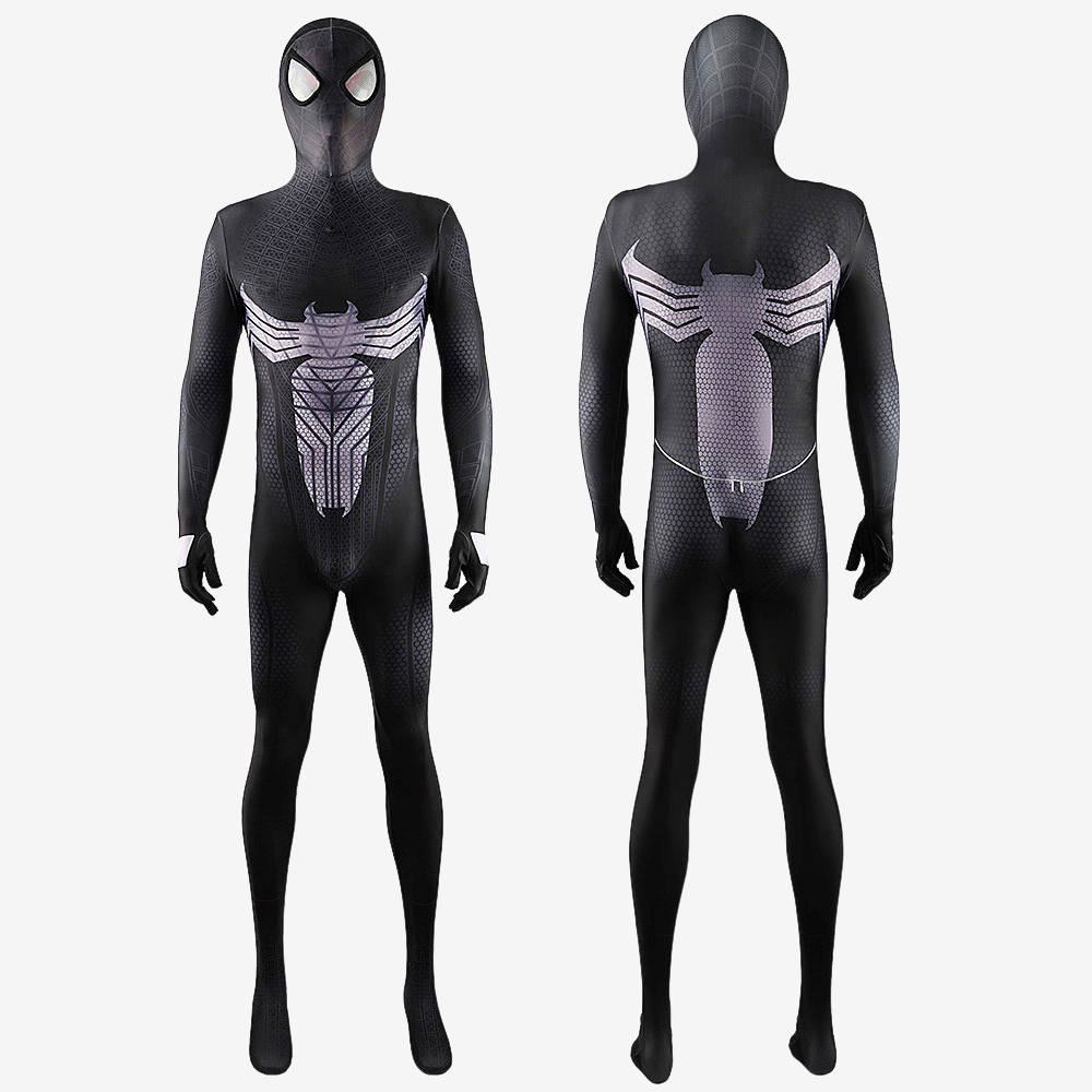 SpiderMan 3 Black SpiderMan Costume Cosplay Suit Bodysuit For Men Kids Unibuy