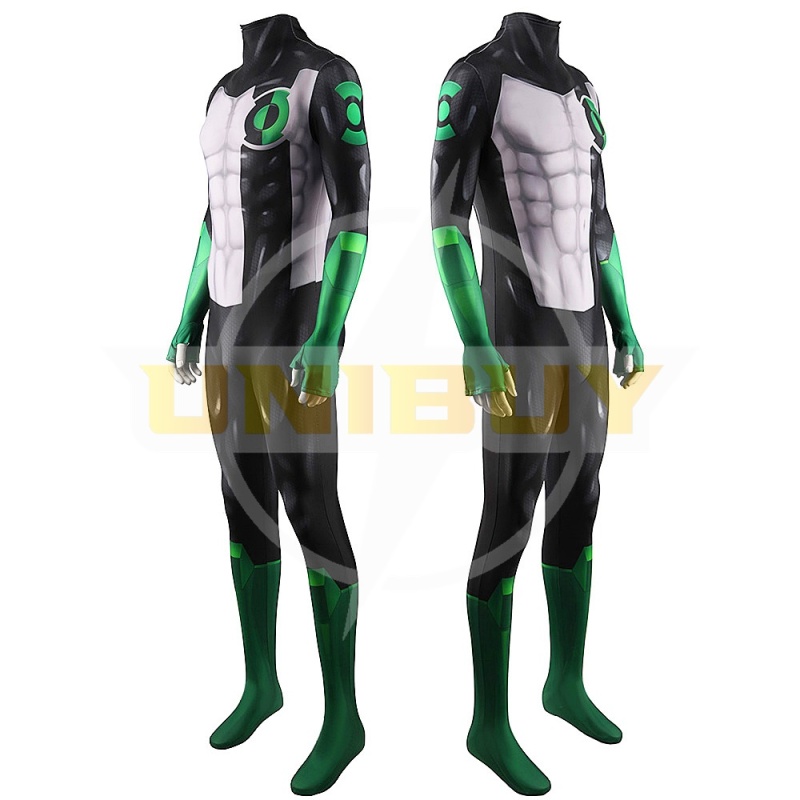 Green Lantern Kyle Rayner Costume Cosplay Suit For Kids Men Unibuy