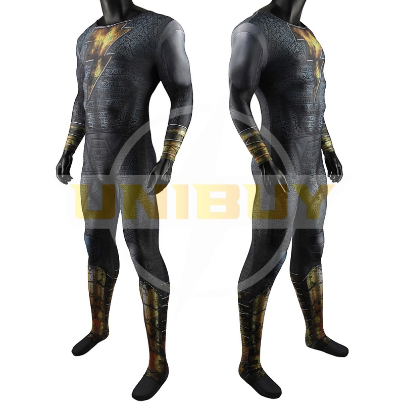 Black Adam Bodysuit Costume Cosplay Suit Teth-Adam For Kids Adult Unibuy