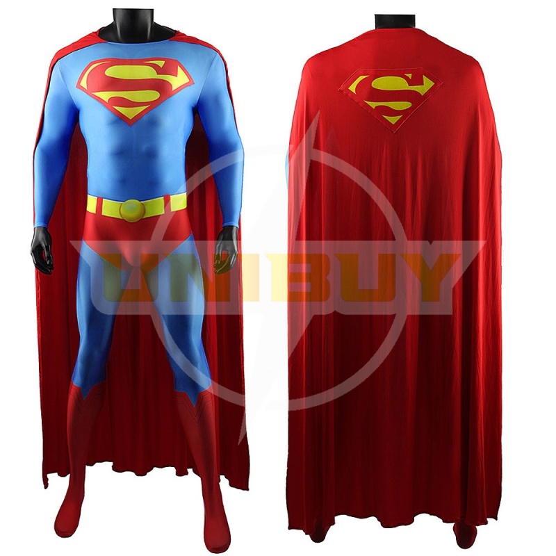 New 52 Superman Bodysuit Costume Cosplay Suit For Men Kids Unibuy