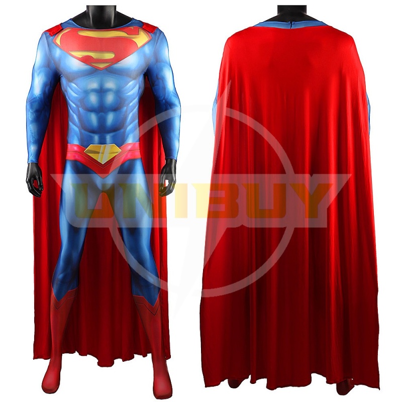 Superman Rebirth Bodysuit Costume Cosplay Suit For Men Kids Unibuy