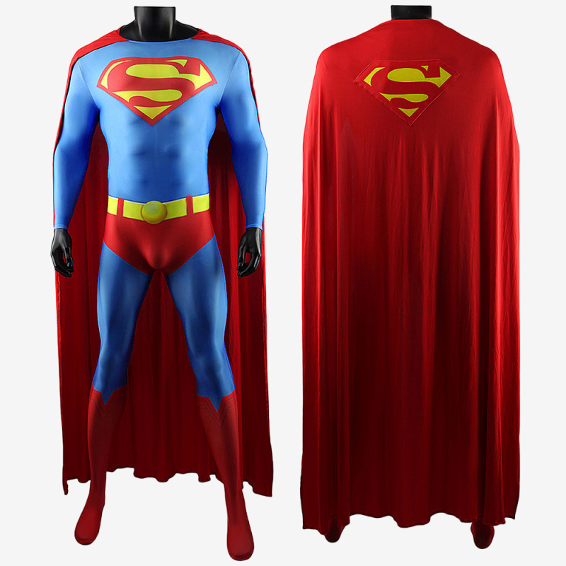 New 52 Superman Bodysuit Costume Cosplay Suit For Men Kids Unibuy