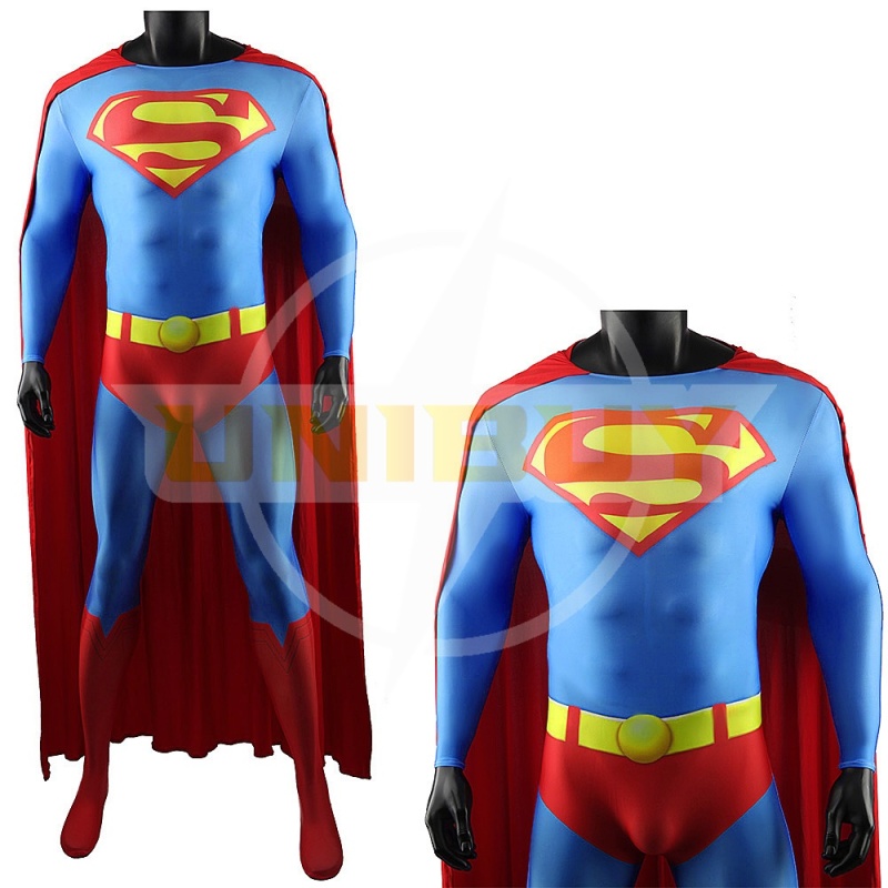 New 52 Superman Bodysuit Costume Cosplay Suit For Men Kids Unibuy