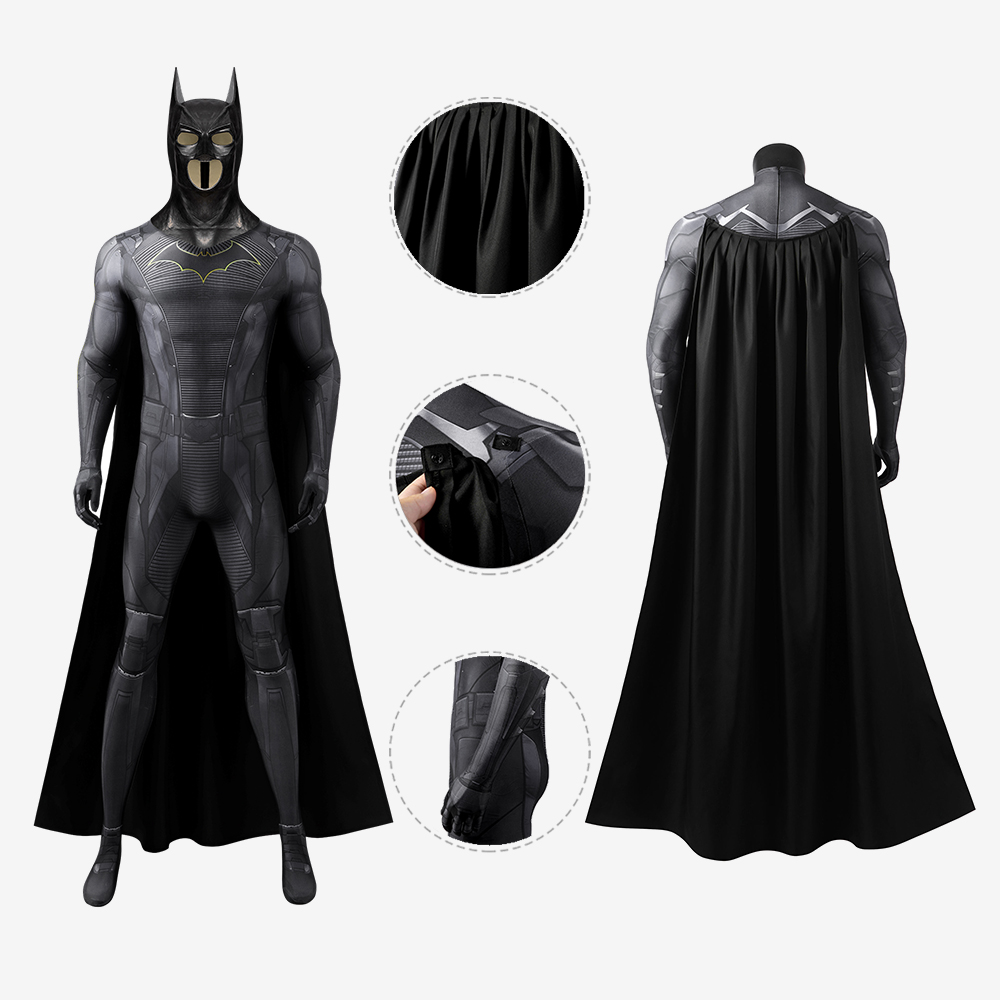 Batman: Gotham Knight Batman Bodysuit Costume Cosplay UnibuyPlus