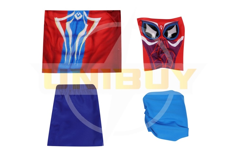 Spider-Man India Pavitr Prabhakar Bodysuit Costume Cosplay Spider-Man: Across The Spider-Verse Suit Unibuy