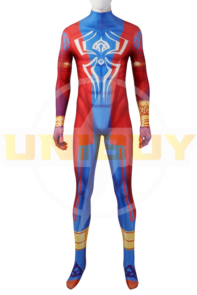 Spider-Man India Pavitr Prabhakar Bodysuit Costume Cosplay Spider-Man: Across The Spider-Verse Suit Unibuy