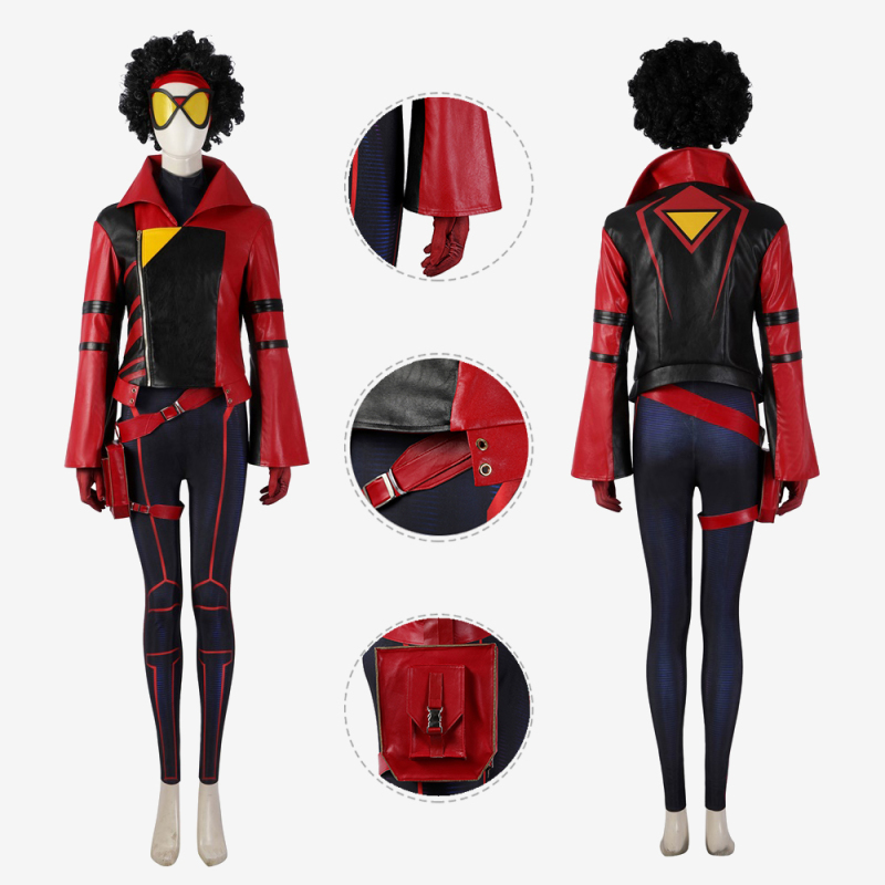 Spider-Woman Jessica Drew Bodysuit Costume Cosplay Spider-Man: Across The Spider-Verse Unibuy