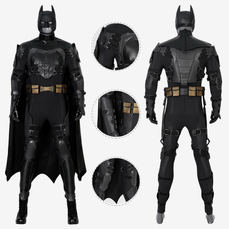 The Flash Batman Costume Cosplay Suit Outfit Ver2