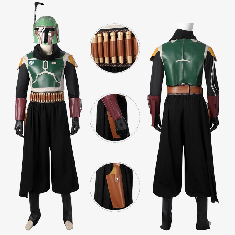 The Mandalorian Season 2 Boba Fett Costume Cosplay Suit Ver6 Unibuy