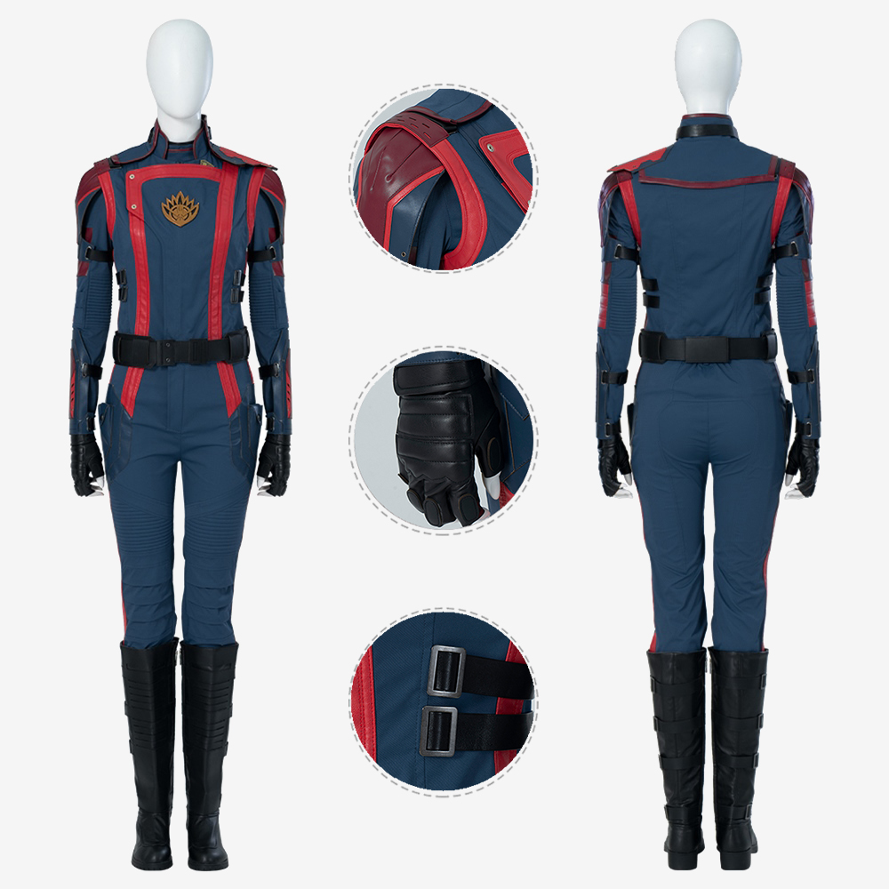 Guardians of the Galaxy Vol.3 Costume Women's Universal Team Uniform Cosplay Unibuyplus