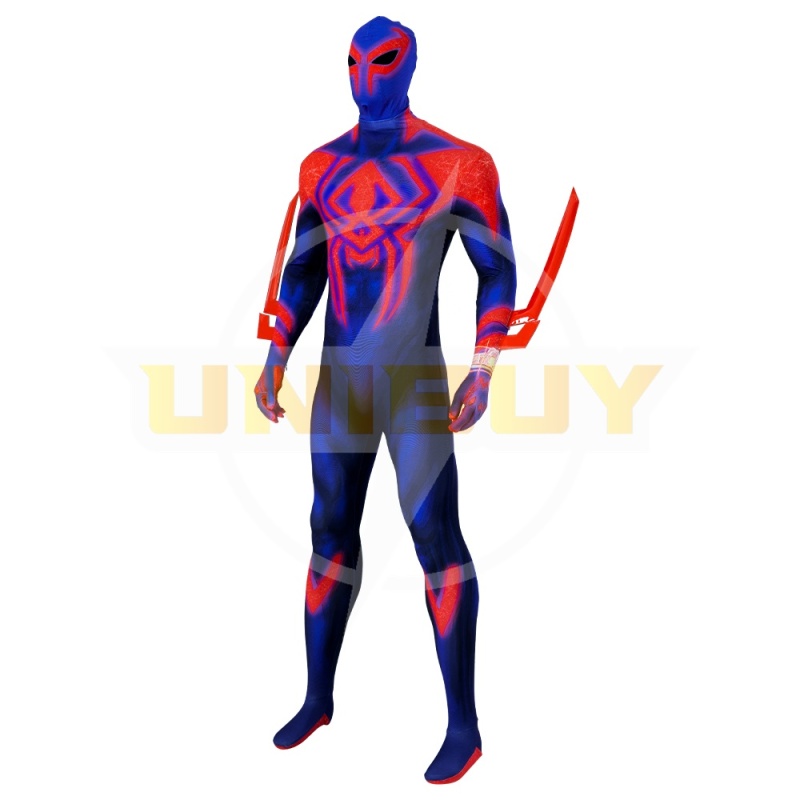 Spider-Man 2099 Bodysuit Costume Spider-Man: Across the Spider-Verse Cosplay for Adults Kids Unibuy