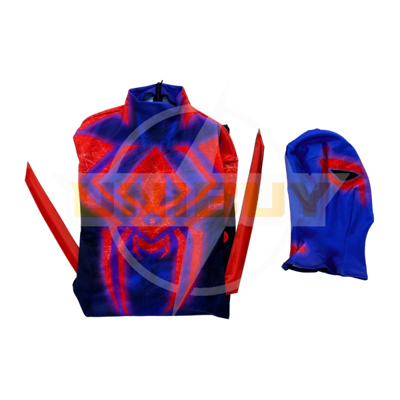 Spider-Man 2099 Bodysuit Costume Spider-Man: Across the Spider-Verse Cosplay for Adults Kids Unibuy