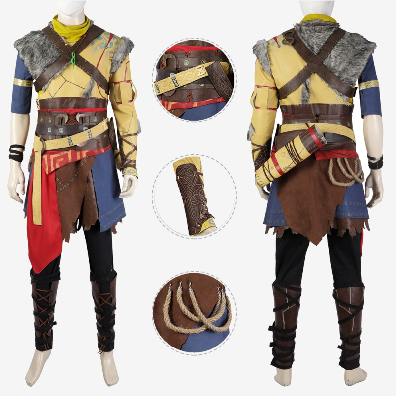 God of War Ragnarök Atreus Costume Cosplay Suit Unibuy