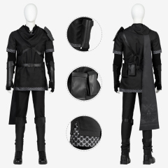 The Legend of Zelda: Tears of the Kingdom Dark Link Costume Cosplay Suit Outfit Unibuyplus