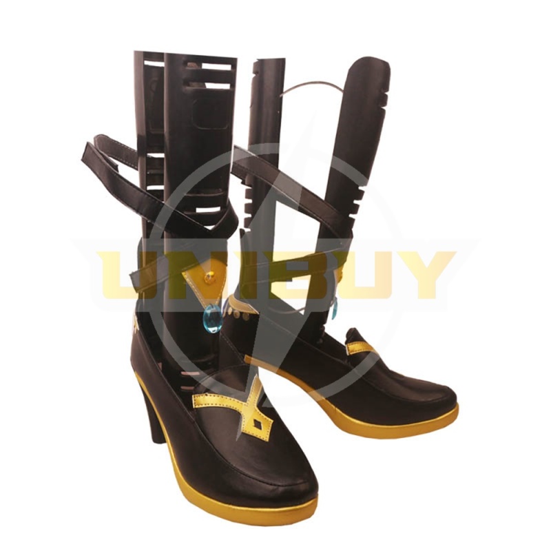 Genshin Impact Lisa Minci Shoes Cosplay Women Boots Unibuy