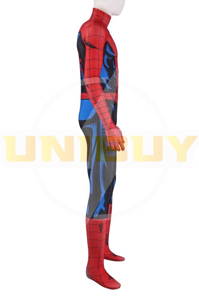 Marvel's Spider-Man PS5 Costume Cosplay Vintage Comic Book Suit Unibuy