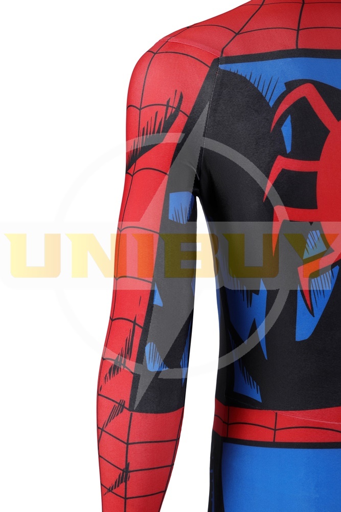 Marvel's Spider-Man PS5 Costume Cosplay Vintage Comic Book Suit Unibuy