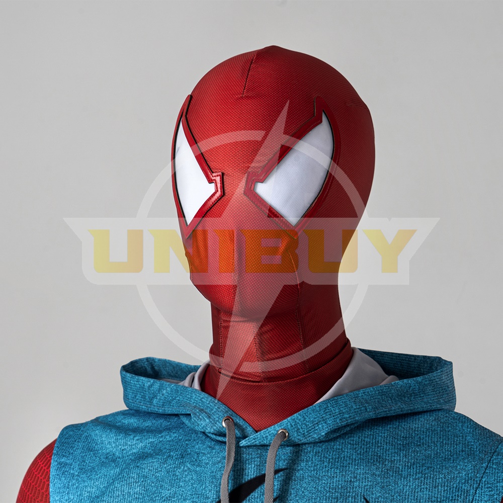 Spider-Man: Across the Spider-Verse Scarlet Spider Costume Cosplay Suit ...