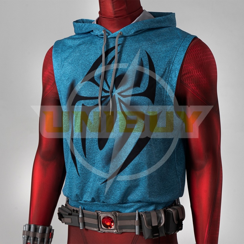 Spider-Man: Across the Spider-Verse Scarlet Spider Costume Cosplay Suit Outfit Unibuy